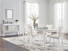 Chalanna Dining Table and 4 Chairs