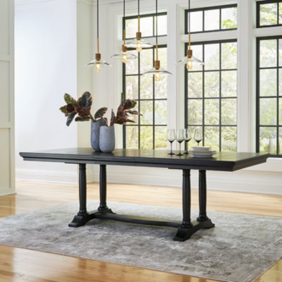 Mesa extensible de comedor Welltern