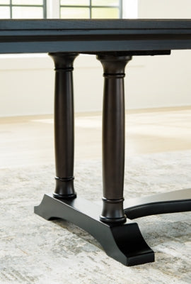 Mesa extensible de comedor Welltern