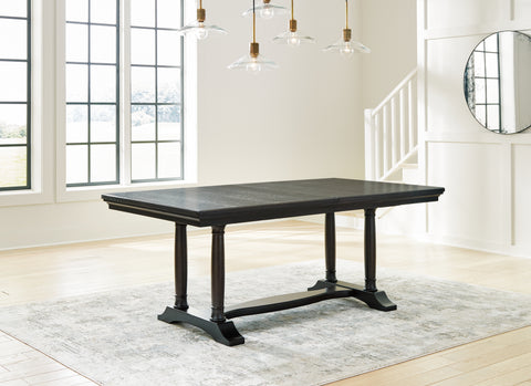 Mesa extensible de comedor Welltern