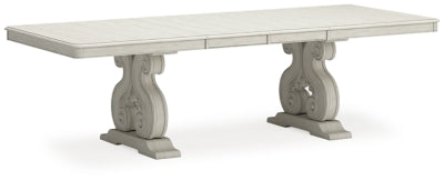 Mesa de comedor Arlendyne y 4 sillas