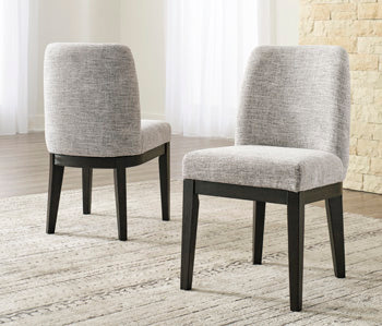 Silla de comedor Burkhaus (juego de 2)