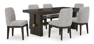 Burkhaus Dining Table and 6 Chairs