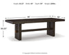Mesa extensible de comedor Burkhaus