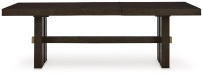 Burkhaus Dining Table and 8 Chairs