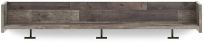 Perchero de pared con estante Neilsville
