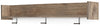 Perchero de pared con estante Oliah