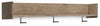 Perchero de pared con estante Oliah
