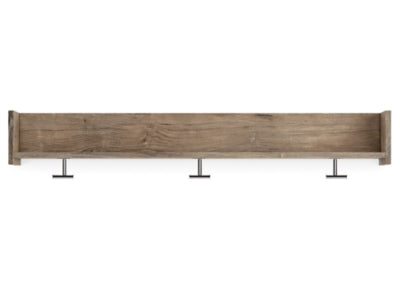 Perchero de pared con estante Oliah