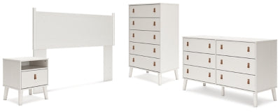 Paquete de dormitorio de 4 piezas