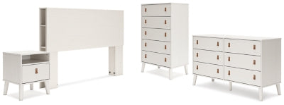 Paquete de dormitorio de 4 piezas