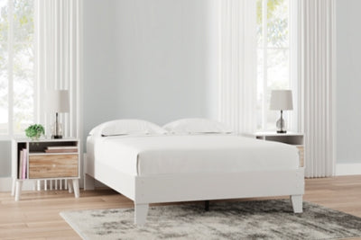 Cama de plataforma completa Piperton