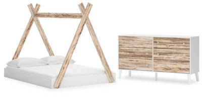 Paquete de dormitorio de 4 piezas