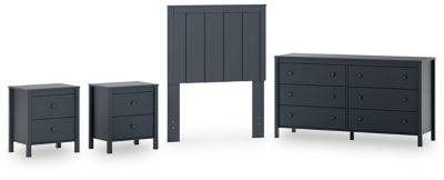 Paquete de dormitorio de 4 piezas