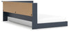 Cama con librería y almacenamiento Simmenfort Twin