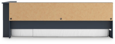 Simmenfort Twin Bookcase Storage Bed