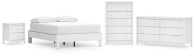 Paquete de dormitorio de 6 piezas