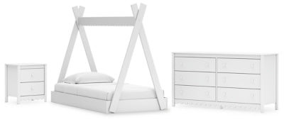Paquete de dormitorio de 5 piezas