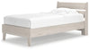 Cama de plataforma con dos paneles Socalle