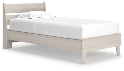Cama de plataforma con dos paneles Socalle