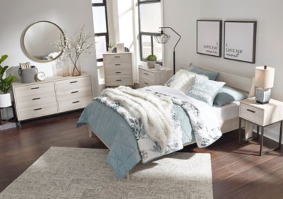 Cama de plataforma con paneles completos Socalle