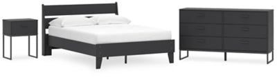 Paquete de dormitorio de 5 piezas