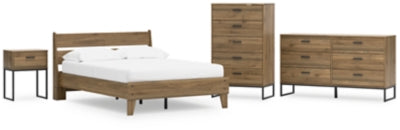 Paquete de dormitorio de 6 piezas