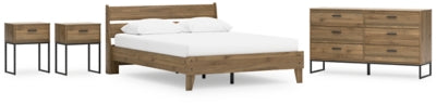 Paquete de dormitorio de 6 piezas