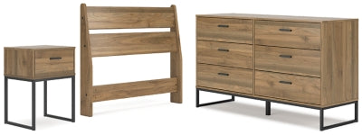 Paquete de dormitorio de 3 piezas
