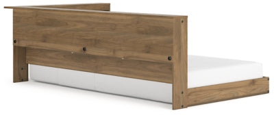 Cama con librería y almacenamiento Deanlow Twin