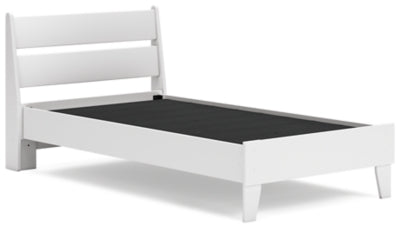 Cama de plataforma con dos paneles Socalle