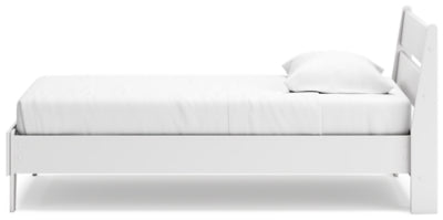 Cama de plataforma con dos paneles Socalle