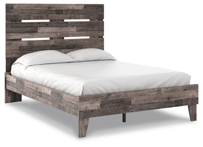 Cama de plataforma con paneles completos Neilsville