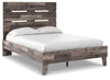 Cama de plataforma con paneles completos Neilsville