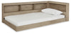 Cama con librería y almacenamiento Oliah Twin