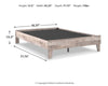 Cama de plataforma completa Neilsville