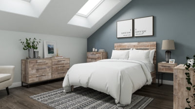Cama de plataforma con paneles completos Neilsville