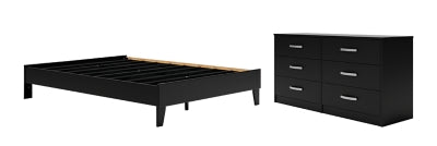Paquete de dormitorio de 4 piezas