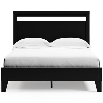 Cama Finch Queen con plataforma y paneles