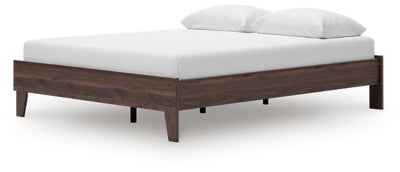 Cama Queen con plataforma Calverson