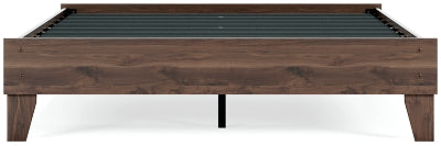 Cama Queen con plataforma Calverson