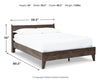 Calverson Full Panel Platform Bed