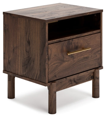 Calverson Queen Panel Platform Bed with Dresser and Nightstand