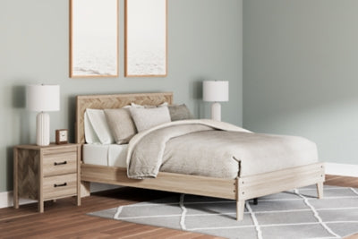 Cama de plataforma con paneles completos Battelle