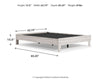 Cama Queen con plataforma Shawburn