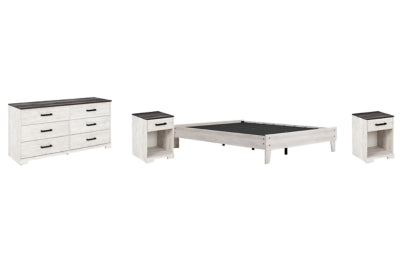 Paquete de dormitorio de 6 piezas