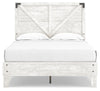Cama de plataforma con paneles cruzados Shawburn Full