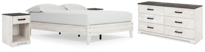 Paquete de dormitorio de 6 piezas