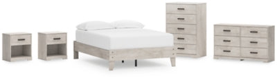 Paquete de dormitorio de 7 piezas
