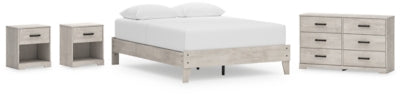Paquete de dormitorio de 6 piezas